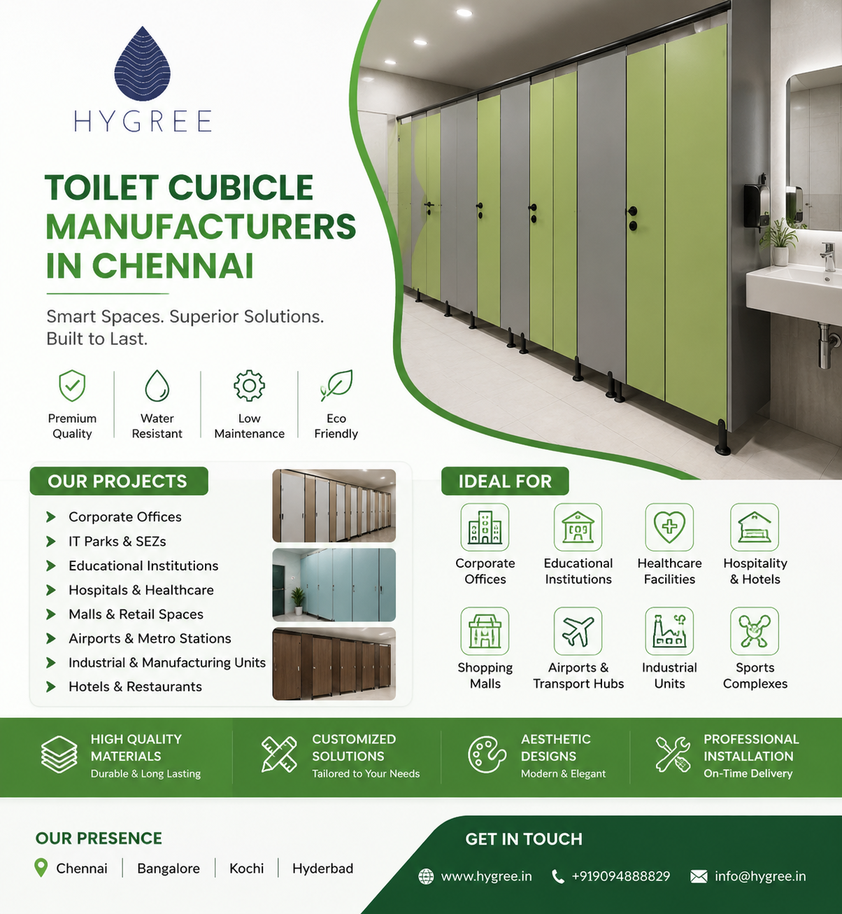 toilet cubicle partition